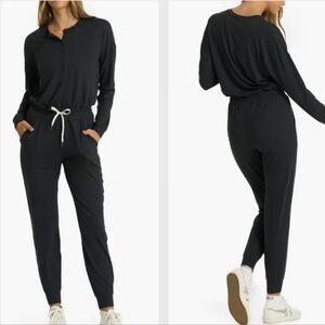 Vuori Black Jumpsuit